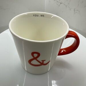 Starbucks You & Me 12oz limited edition mug